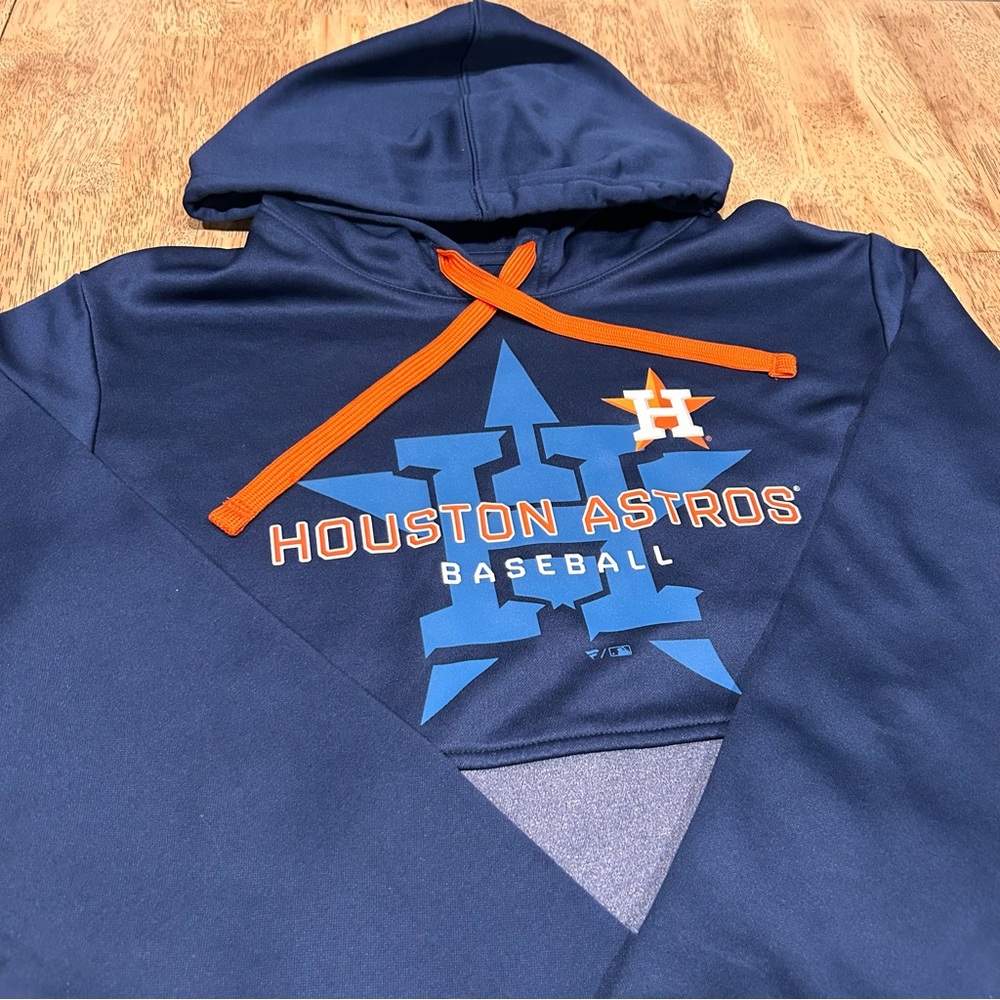 Houston Astros Fanatics Call the Shots Navy Men's‎ Pullover  Hoodie Size Small - Picture 3 of 9